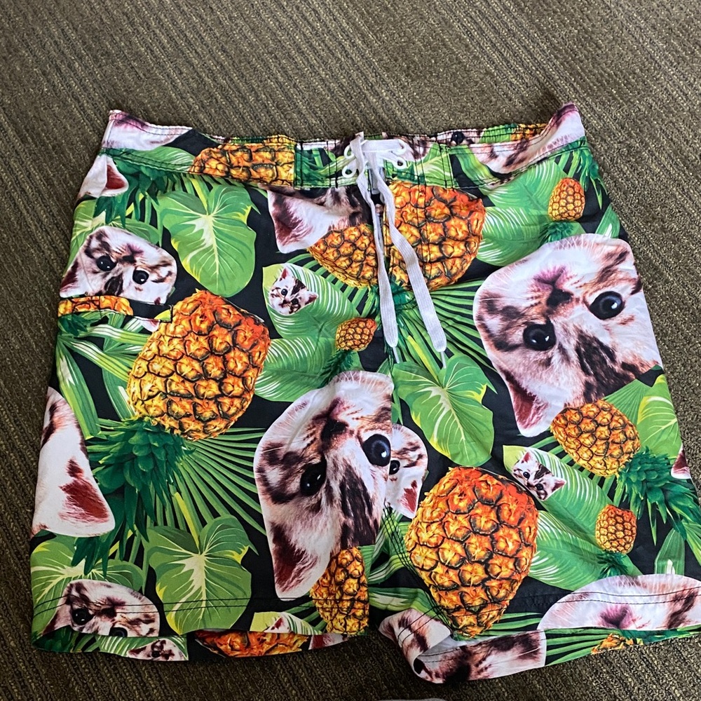 Black Matter Green Cat and Pineapple Swim Hybrids